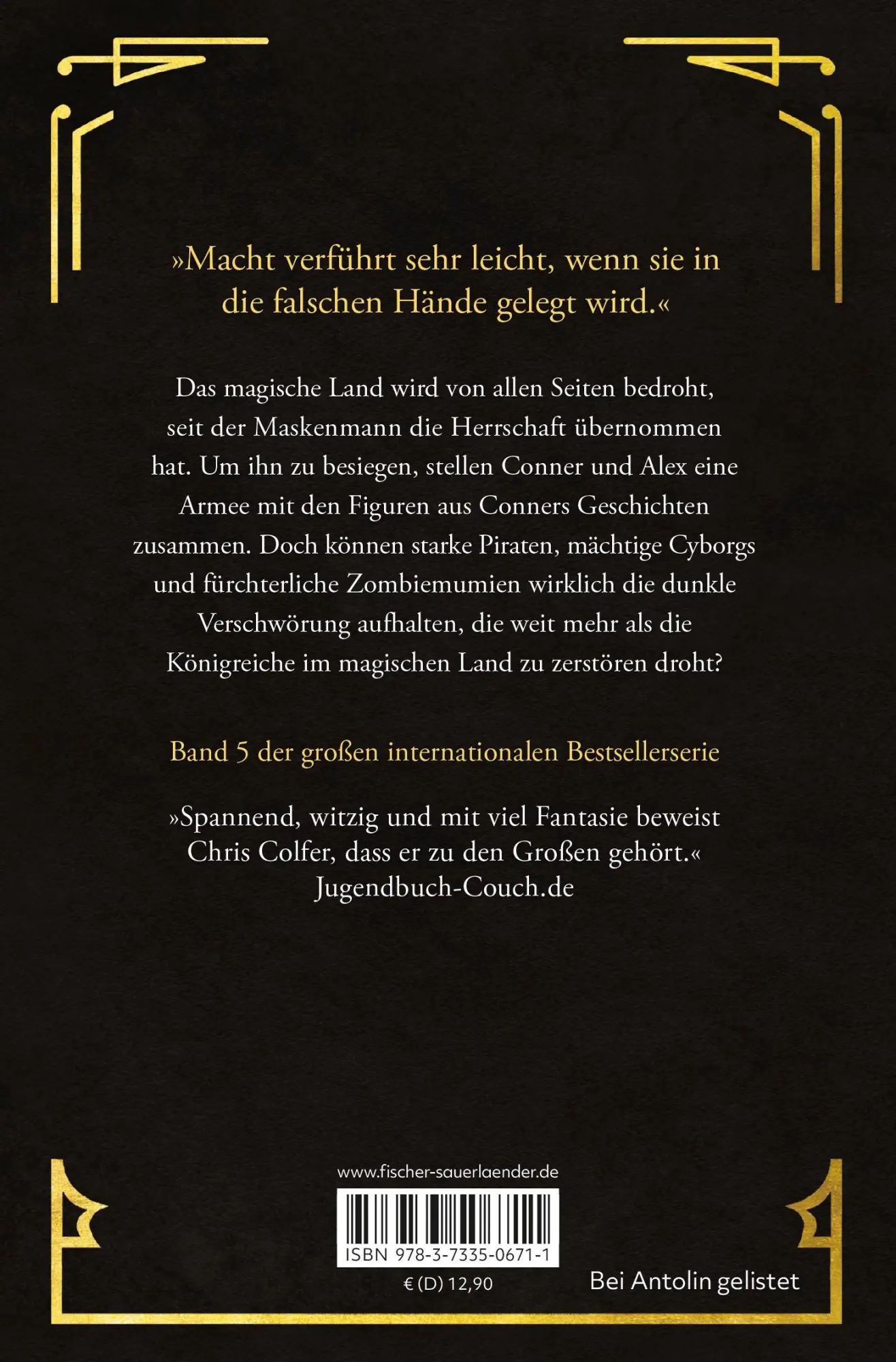 Rückseite: 9783733506711 | Land of Stories: Das magische Land - Die Macht der Geschichten | Buch
